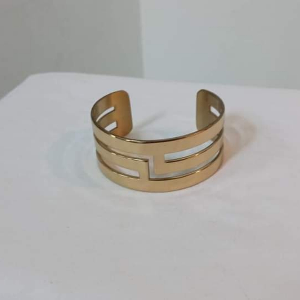 New Rustic Cuff Gold Blaire Bracelet